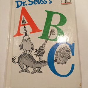 Jahrgang Dr. Seuss - ABC Anfänger Dr. Seuss Hardcover Buch