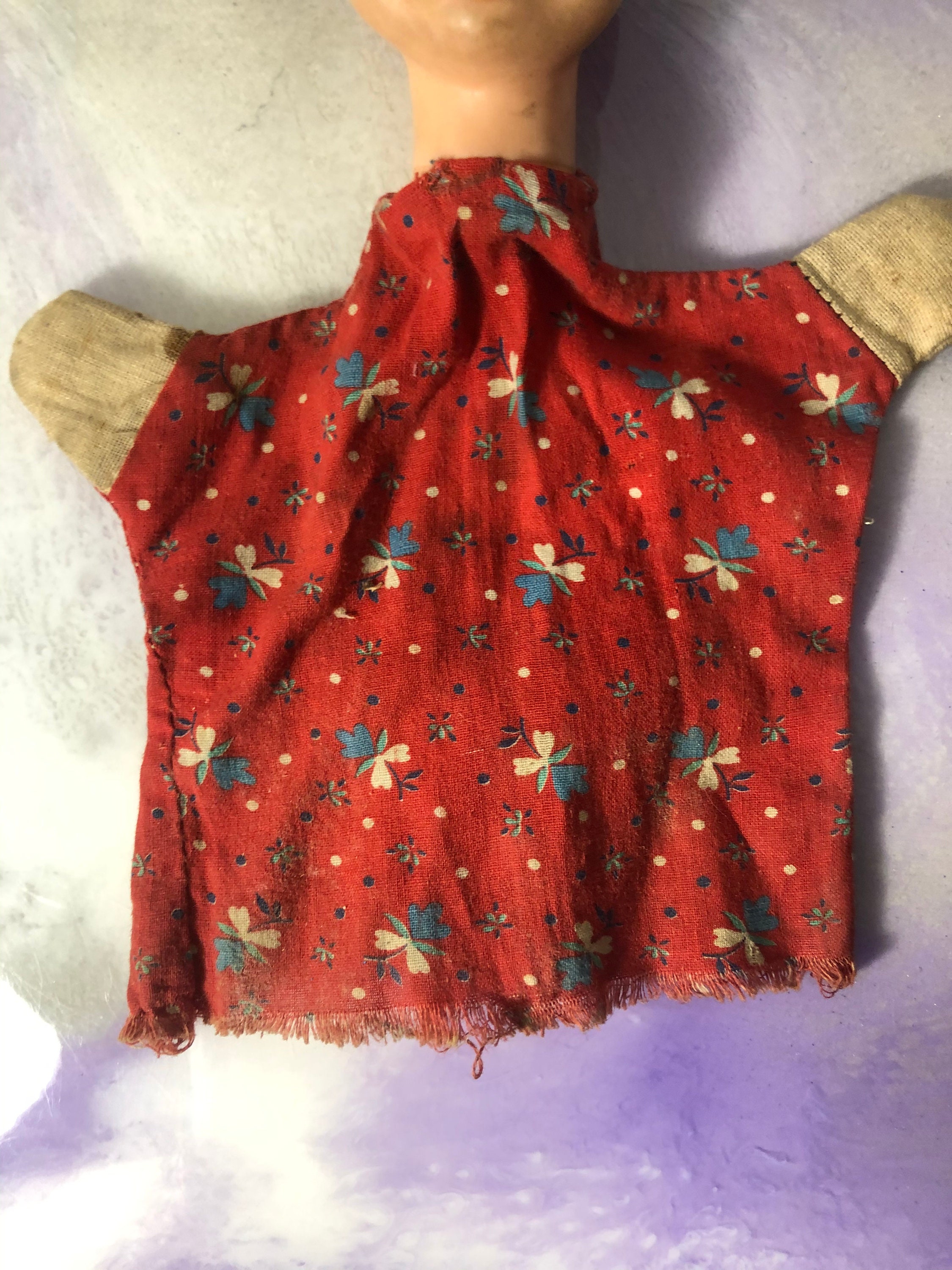 Vintage 1950's Howdy Doody Hand Puppet Figure - Rare Vintage
