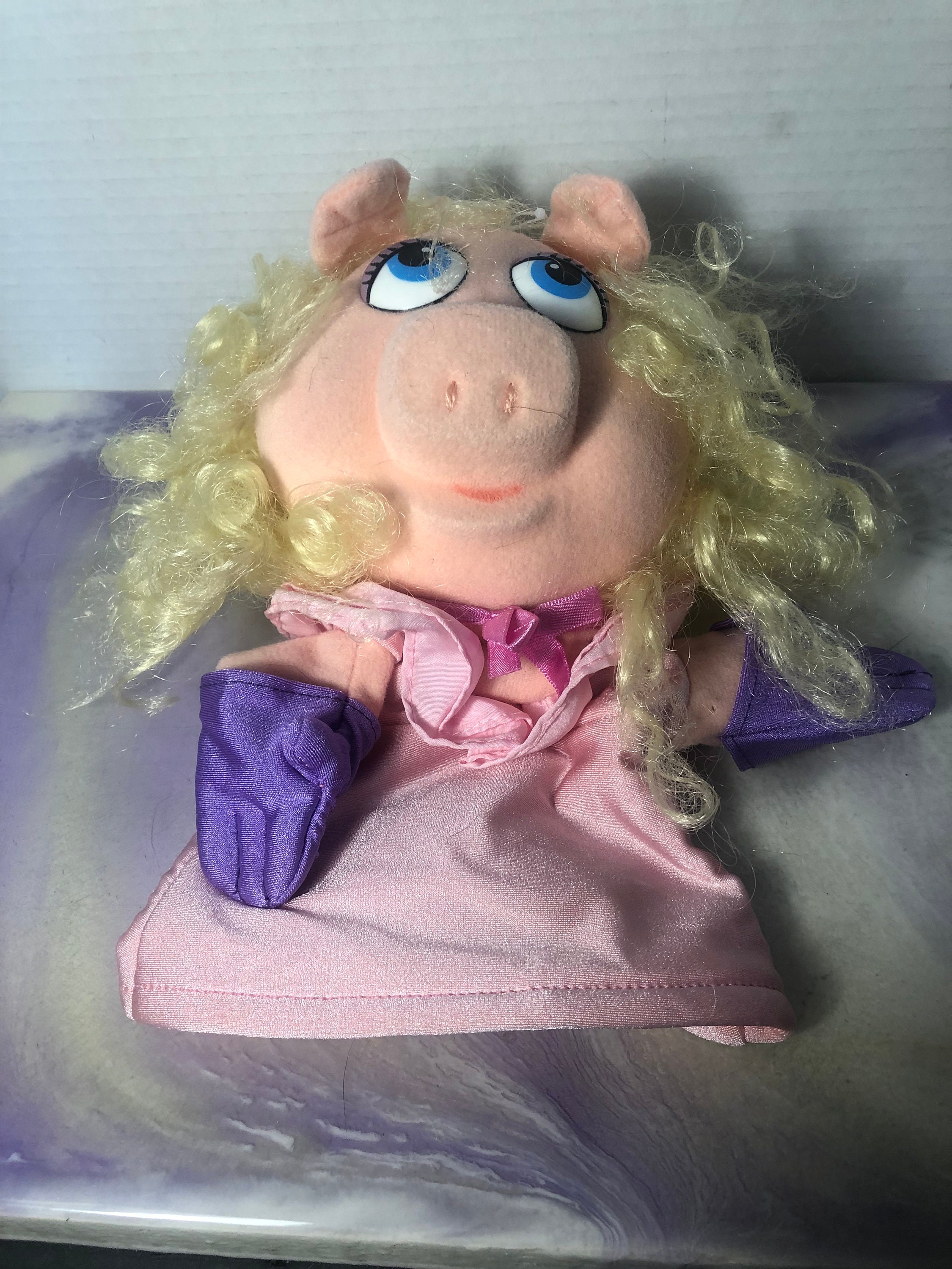 Disney Miss Piggy Plush - Muppet Babies - Small