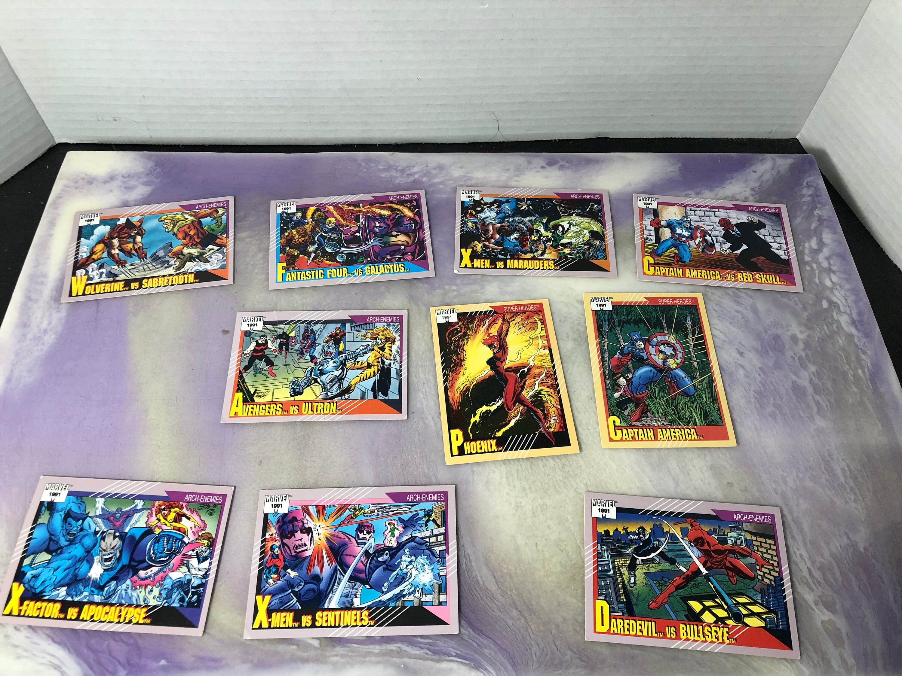 Vintage 1991 Impel Marvel Universe Card 10 Card Mixed Lot - Etsy