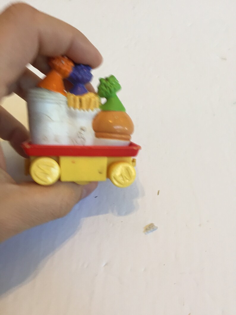 Vintage 1994 McDonald/'s Food Parade Happy Meal Toy McDonald/'s Happy Meal Toy Still Works