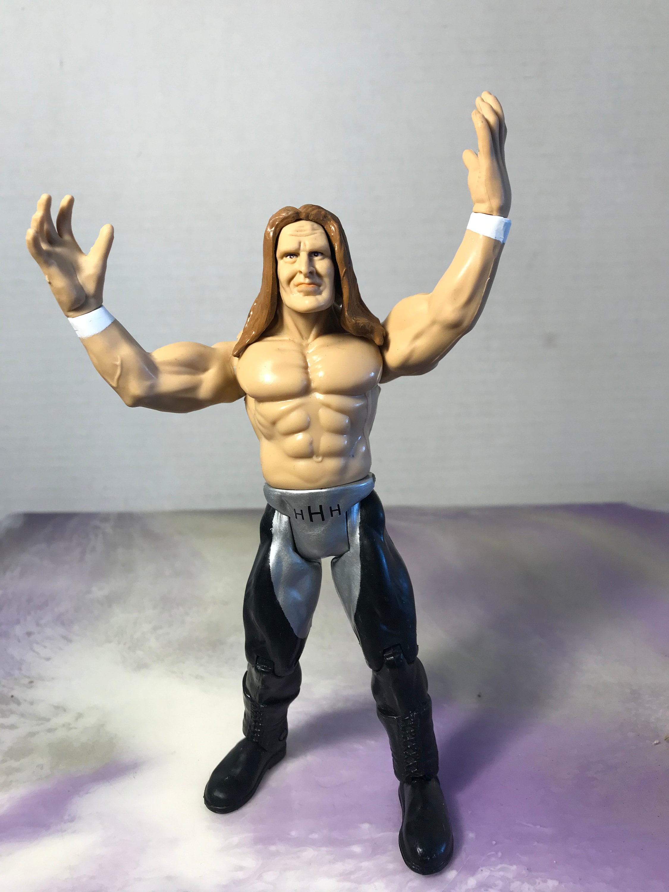 Vintage 90's WWE Loose Triple H Action Wrestling Figure Jakks