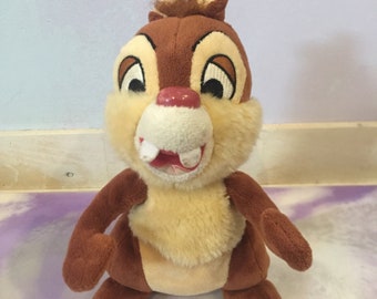 Vintage Disneyland Park offizielle Chip und Dale Rettung Rangers - DALE Plüsch - seltene Vintage Walt Disney Nostalgie Stofftier