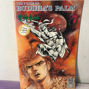 Vintage Jademan Comics - The Force of Buddha&#39;s Palm  #7 - 1990&#39;s Series Rare Vintage Comic (1990&#39;s)