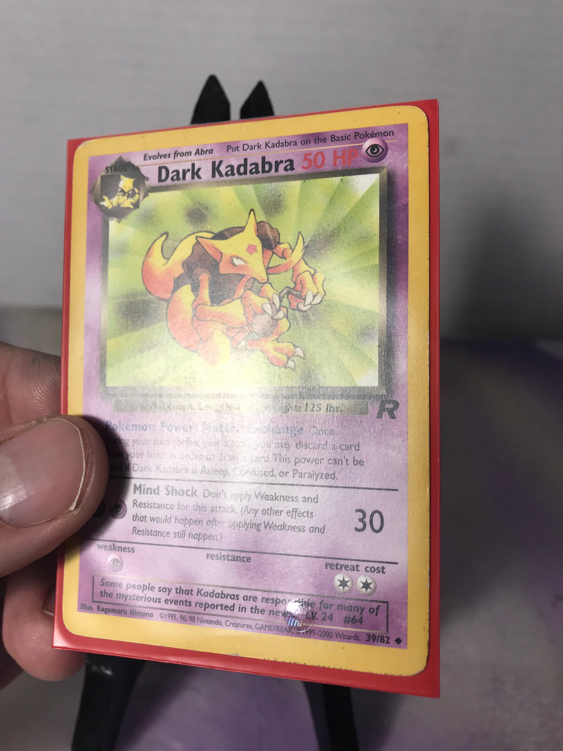pokemon kadabra card value Kadabra - 32/102 - Uncommon - Base set - Shadowless - 1st edition main image 0