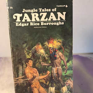 Contos da Selva de Tarzan, de Edgar Rice Burroughs, TARZAN 6, livro raro e vintage! Como novo