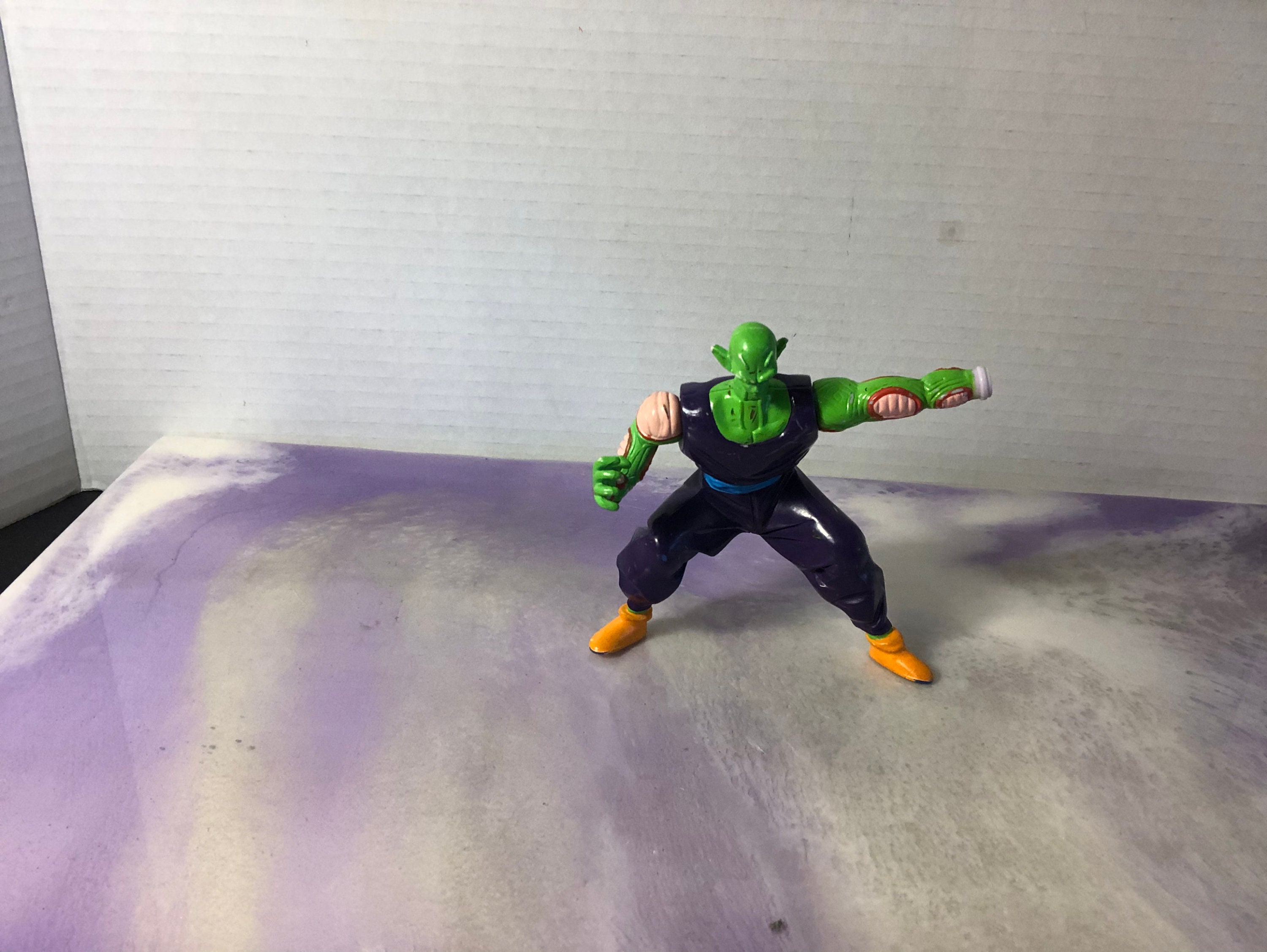 Vintage 1997 Dragon Ball Z PICCOLO Action Figure  - Rare Vintage Figure - Dragon Ball Z Nostalgia - Missing Hand