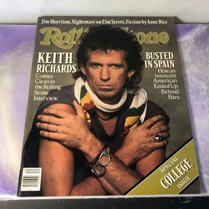 Vintage ROLLING STONE Magazine Issue 536, October 6th, 1988 - Awesome Vintage Rolling Stone Nostalgia