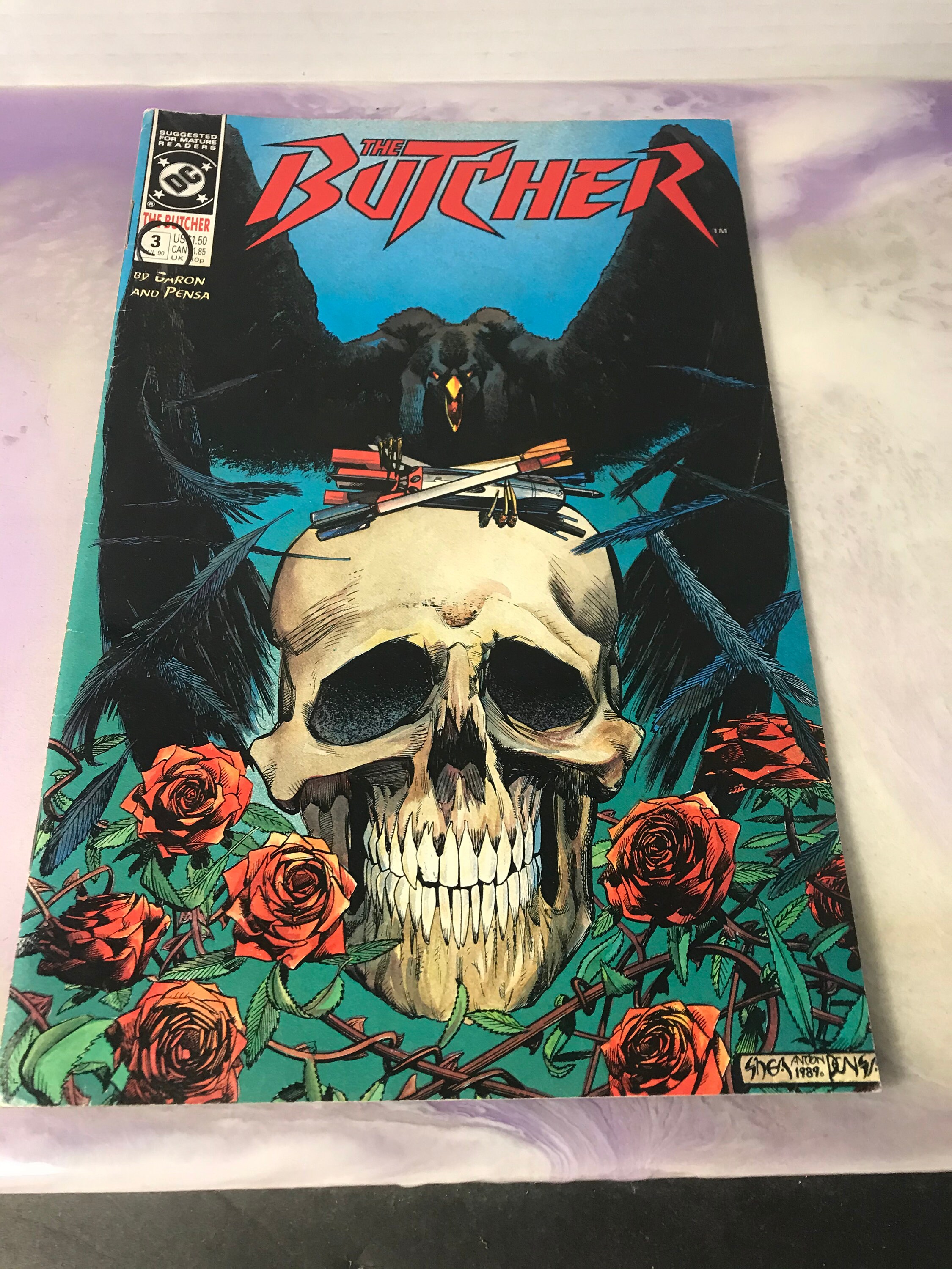 Vintage DC Comics BUTCHER #3 (1990)  Rare Vintage Comic Book - DC Comics Nostalgia