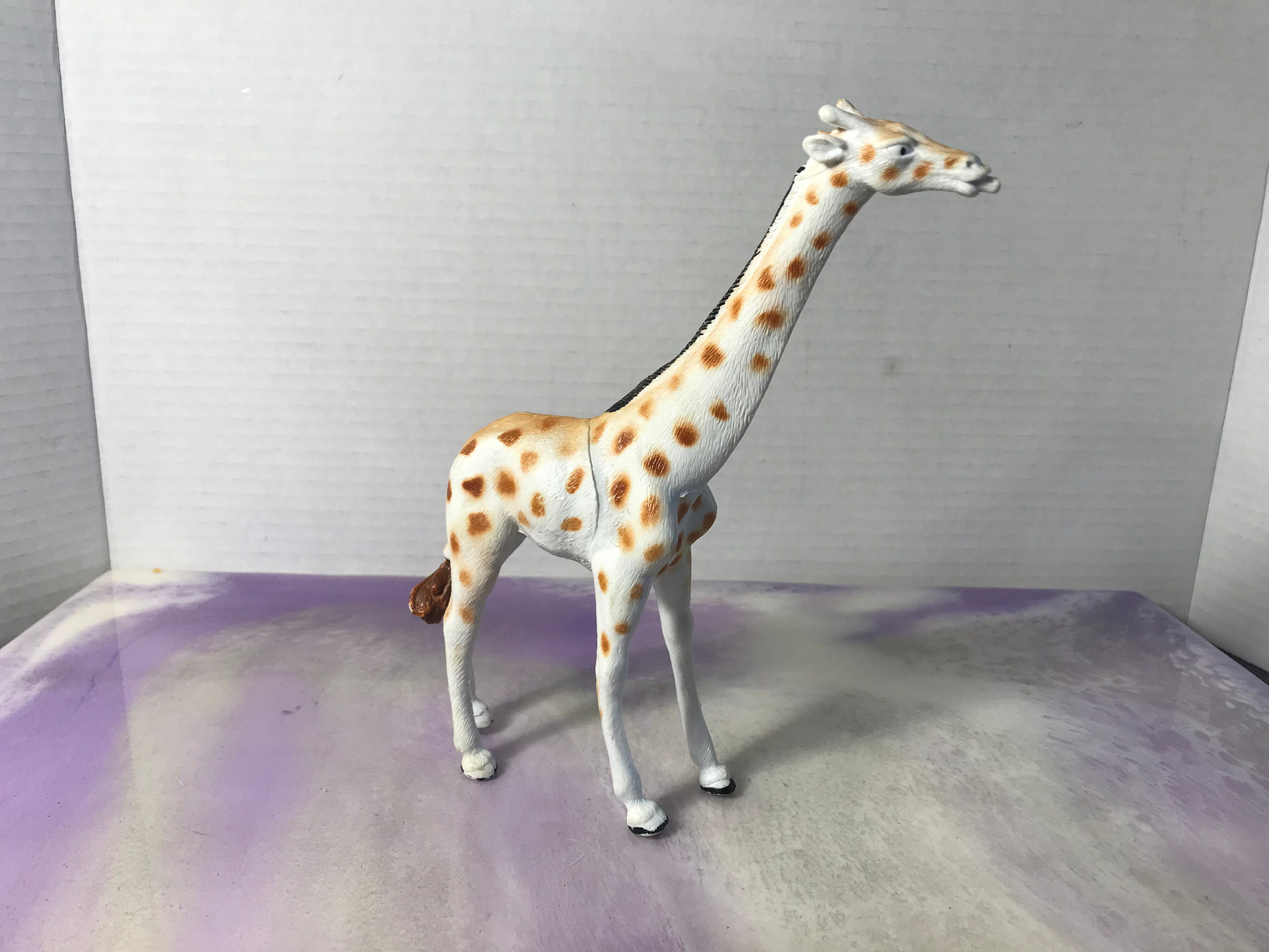リナ・ボ・バルディ　GIRAFA CAIR ミニチュア VTG Pair Artesania Rinconada Orange Clay Giraffes Figurines