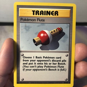 ヴィンテージ ポケモン トレーディング カード ゲーム トレーナー ポケモン フルート - 基本セット 86/102 ヴィンテージ WotC ポケモン カード レア ヴィンテージ ポケモン アクセサリー