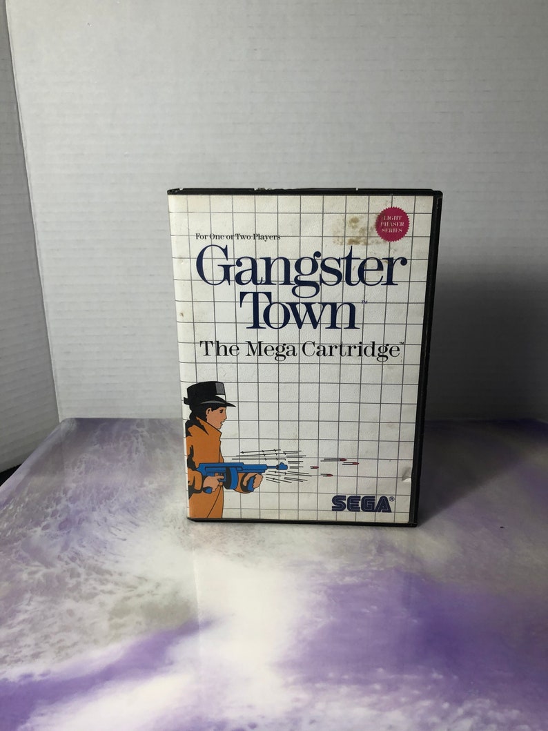 Gangster Town - Sega Master System - Jeu Complet PAL - état Très Bon