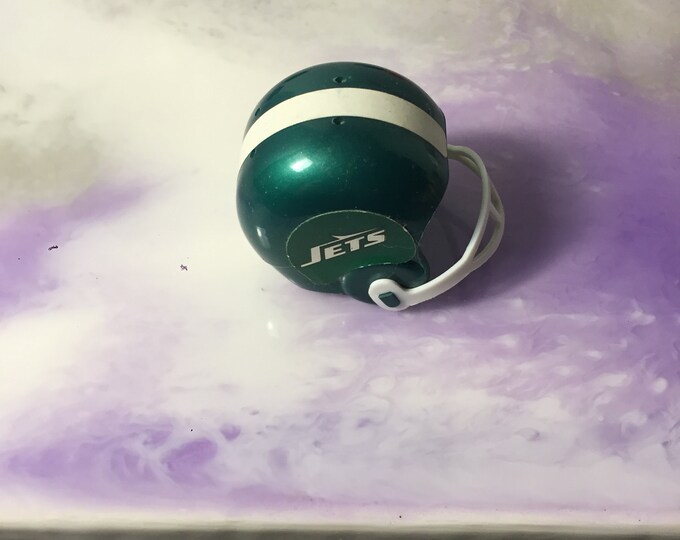 Vintage NFL Mini Helmet Vending Machine Toy Helmet New York Jets