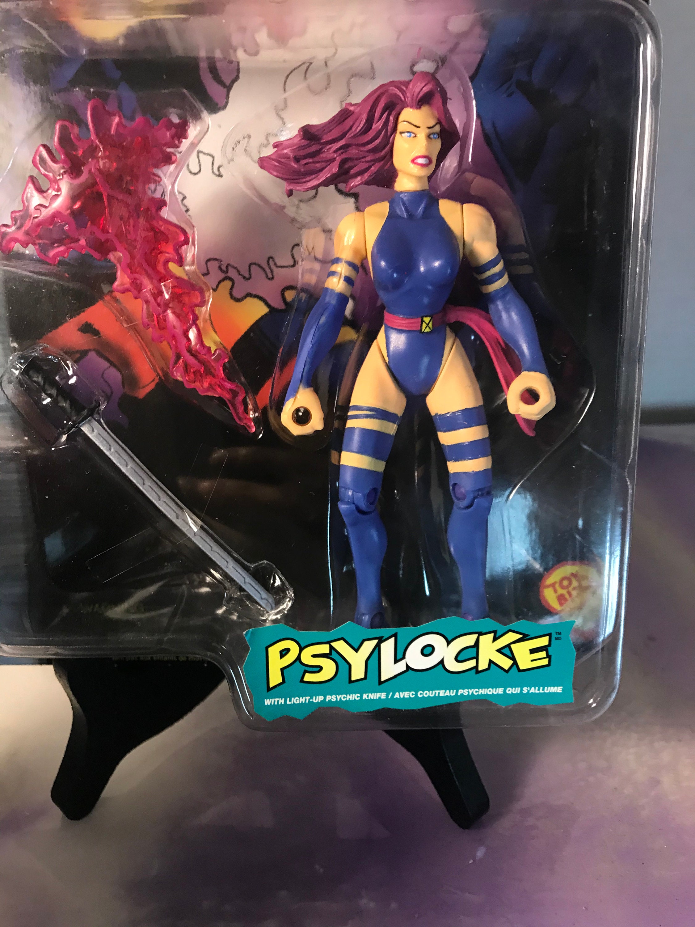 Vintage Marvel- X-men Classics - PSYLOCKE (toybiz 1996) Marvel