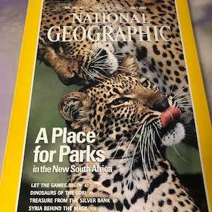 Vintage National Geographic Magazin Band 190 No 1 Juli 1996 - Ehrfürchtige Vintage National Geographic Nostalgie