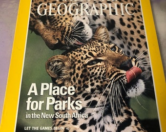 Vintage National Geographic Magazine Volume 190 No 1 July 1996 - Awesome Vintage National Geographic Nostalgia