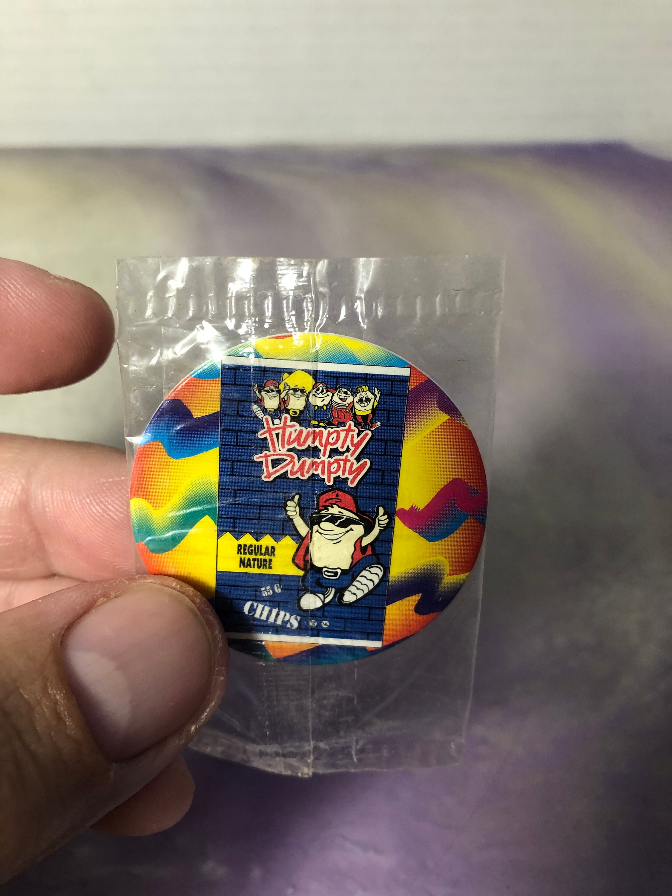 Vintage Pog - Humpty Dumpty Chips - Regular Chips Pog - New  - Vintage 90's Collectible Piece of Nostalgia!