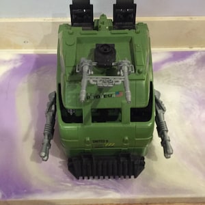 Vintage GI Joe Mobile Battle Bunker - Incomplete Vintage Hasbro ARAH 1990 - Rare Vintage GI Joe Vehicle