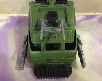 Vintage GI Joe Mobile Battle Bunker - Incomplete Vintage Hasbro ARAH 1990 - Rare Vintage GI Joe Vehicle