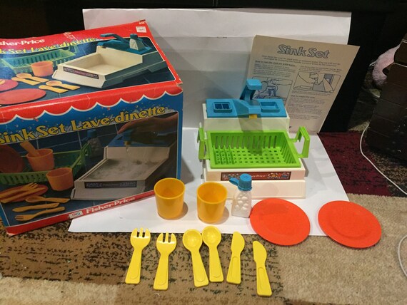 fisher price kitchen sink