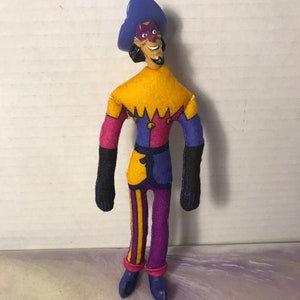 Vintage Hunchback of Notre Dame - CLOPIN Plush Stuffed Animal Toy - 1996 Burger King Toy