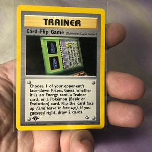 vintage 1ère édition Card Flip Game 92/111 Neo Genesis vintage 2000 Pokemon Card- vintage Card Rare vintage Pokemon Accessoire