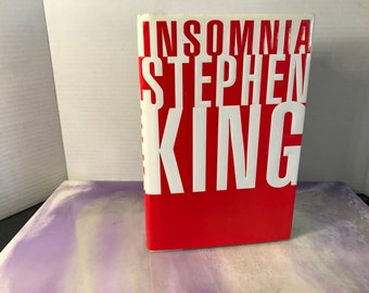Stephen King INSOMNIA Hardcover Novel 1st Edition Stephen King Book Collector's Item - See Photos