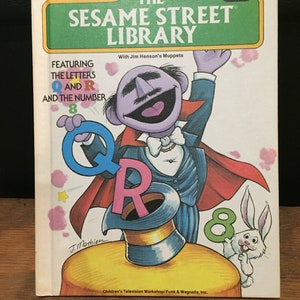 The Sesame Street Library: With Jim Henson&#39;s Muppets by Michael K. Frith Vol. 8 Rare Vintage Book