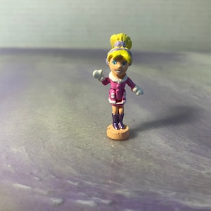 Vintage Polly Pocket Bluebird Dream Builder Mansion Figure Figure - Woman Figure- Rare Vintage Figure