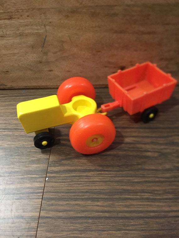 fisher price tractor and trailer