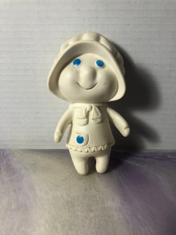 Vintage 1972 Pillsbury Doughgirl Rubber Figurine Advertising Etsy Canada