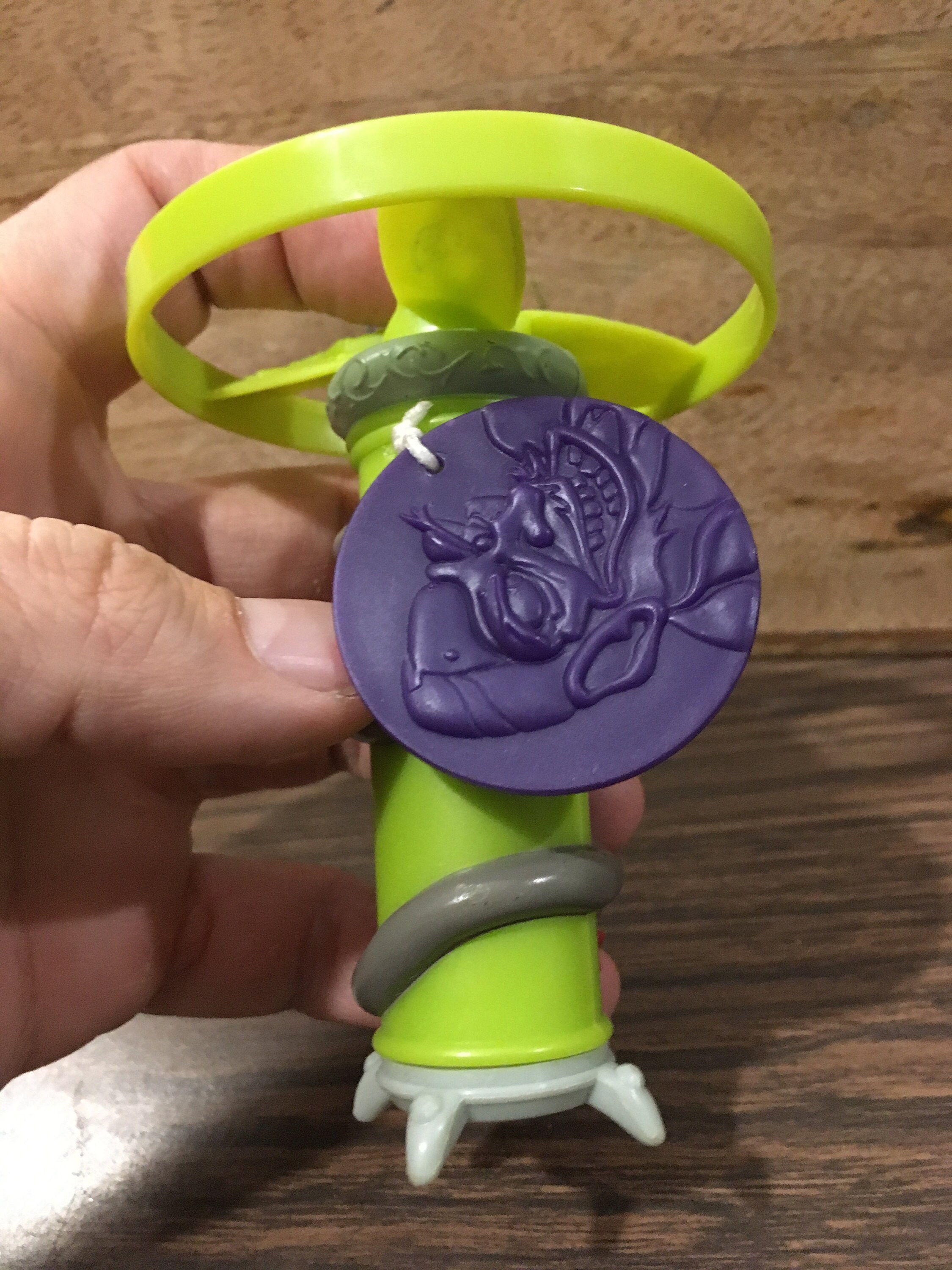 Vintage 1997 Burger King Kids Club Anastasia Rasputin Spinning Flying ...