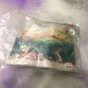 Vintage Lion King Figure Timon! Disney Lion King Burger King Figure! Brand New in Packaging