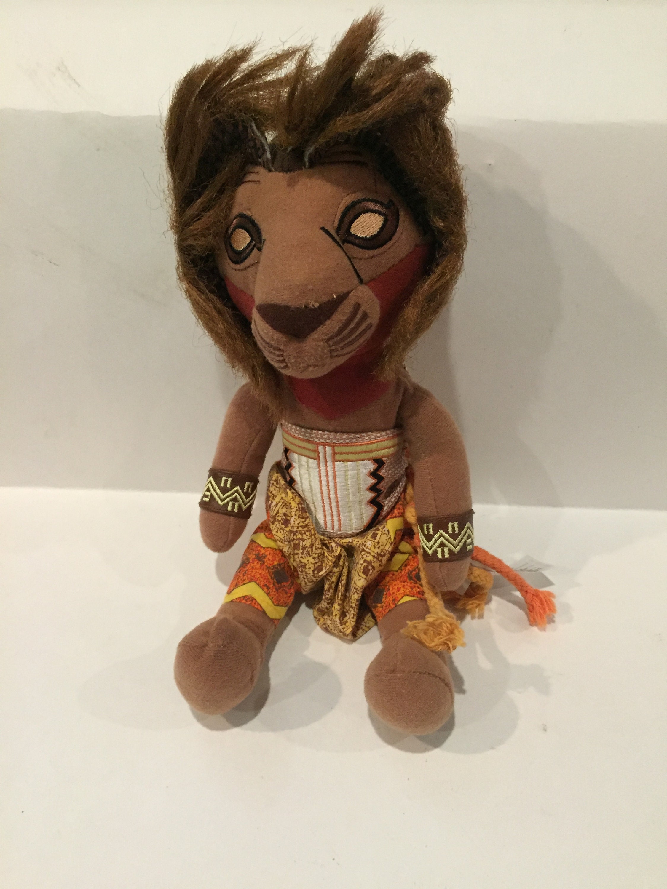 Vintage the Lion King Simba Plush Broadway Musical Show Stuffed