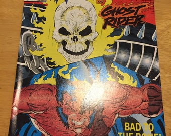 Vintage Marvel Comics Presents Wolverine #70 ft Ghost Rider (1988) Rare Vintage Comic Book
