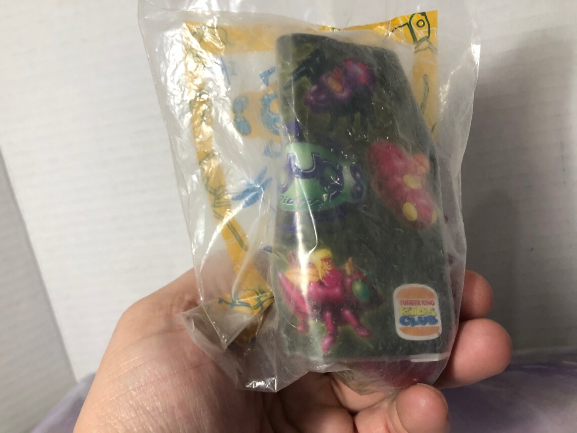 Vintage 1998 BRAND NEW Burger King Kids Club Bug Riders I/Q Wind up Toy ...