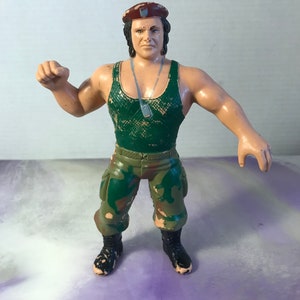 Vintage Corporal Kirchner WWF LJN Titan Sports 1980&#39;s Rubber Wrestler Action Figure! Wrestling Superstars