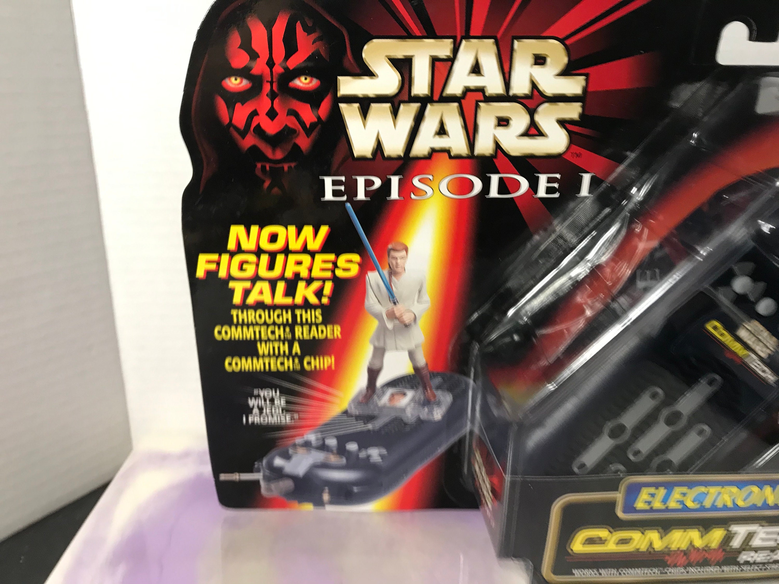 Vintage 1998 Episode 1 Star Wars Vintage Hasbro Comm-tech Reader