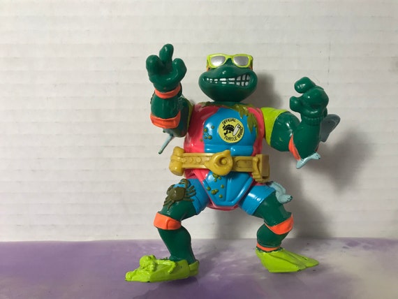 ヴィンテージ 1990 変装したタートルズ マイク・ザ・シーワー 