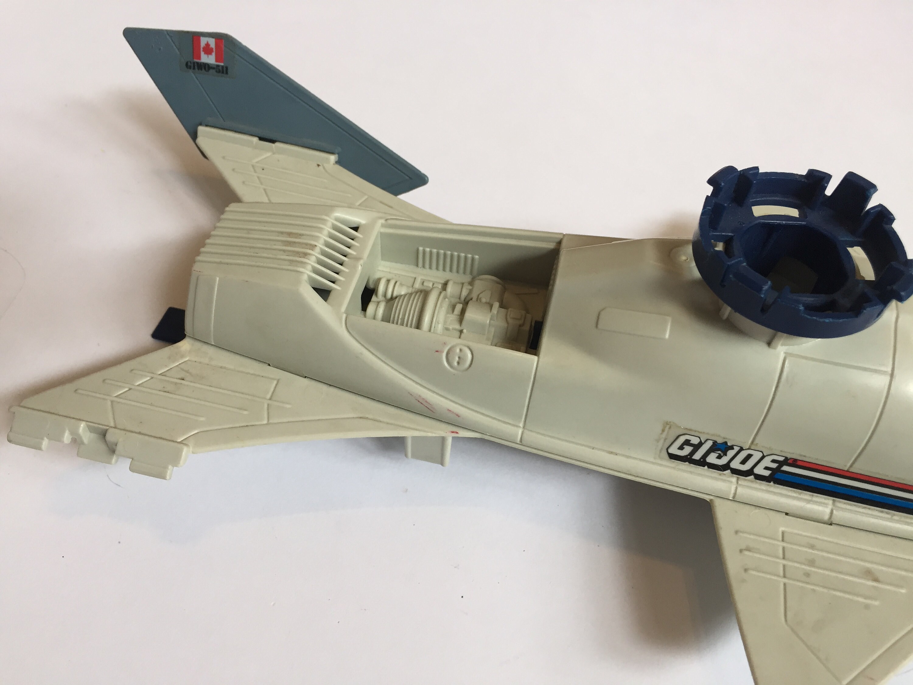 Hasbro Vintage GI Joe Sky Storm Chopper Jet 1988 LOT A