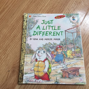 Just a Little Different (Little Golden Book) by Mayer, Mercer Vintage Children's Book Mercer Mayer
