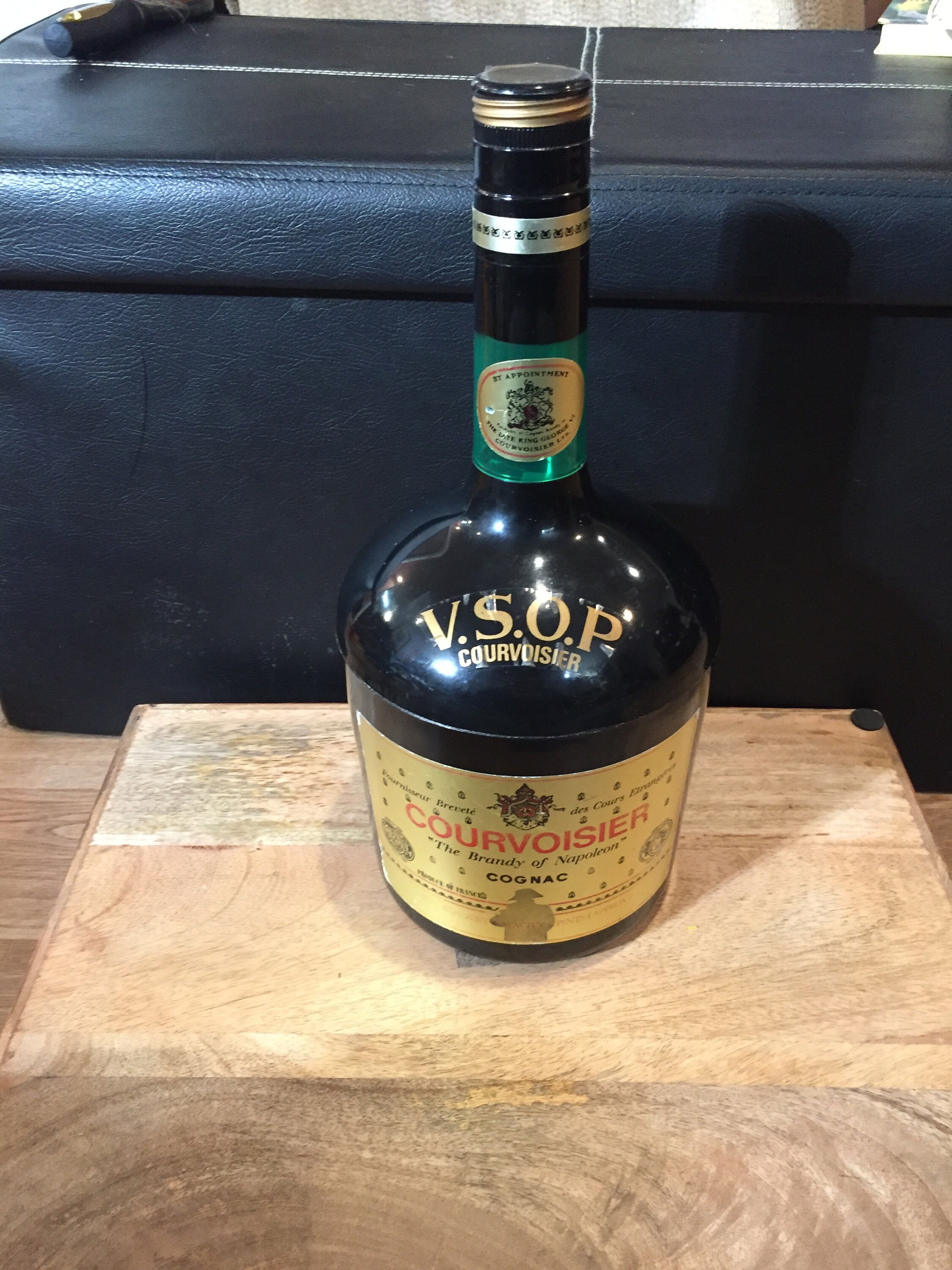 Vintage Courvoisier VSOP Themed Ice Bucket Rare Vintage Etsy