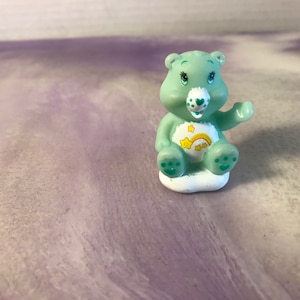 Care Bears Wish Bear Miniature Figure Cake Topper! Used Played With Figure