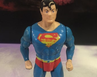 Vintage 1984 Kenner DC Super Powers Superman Action Figure - Rare