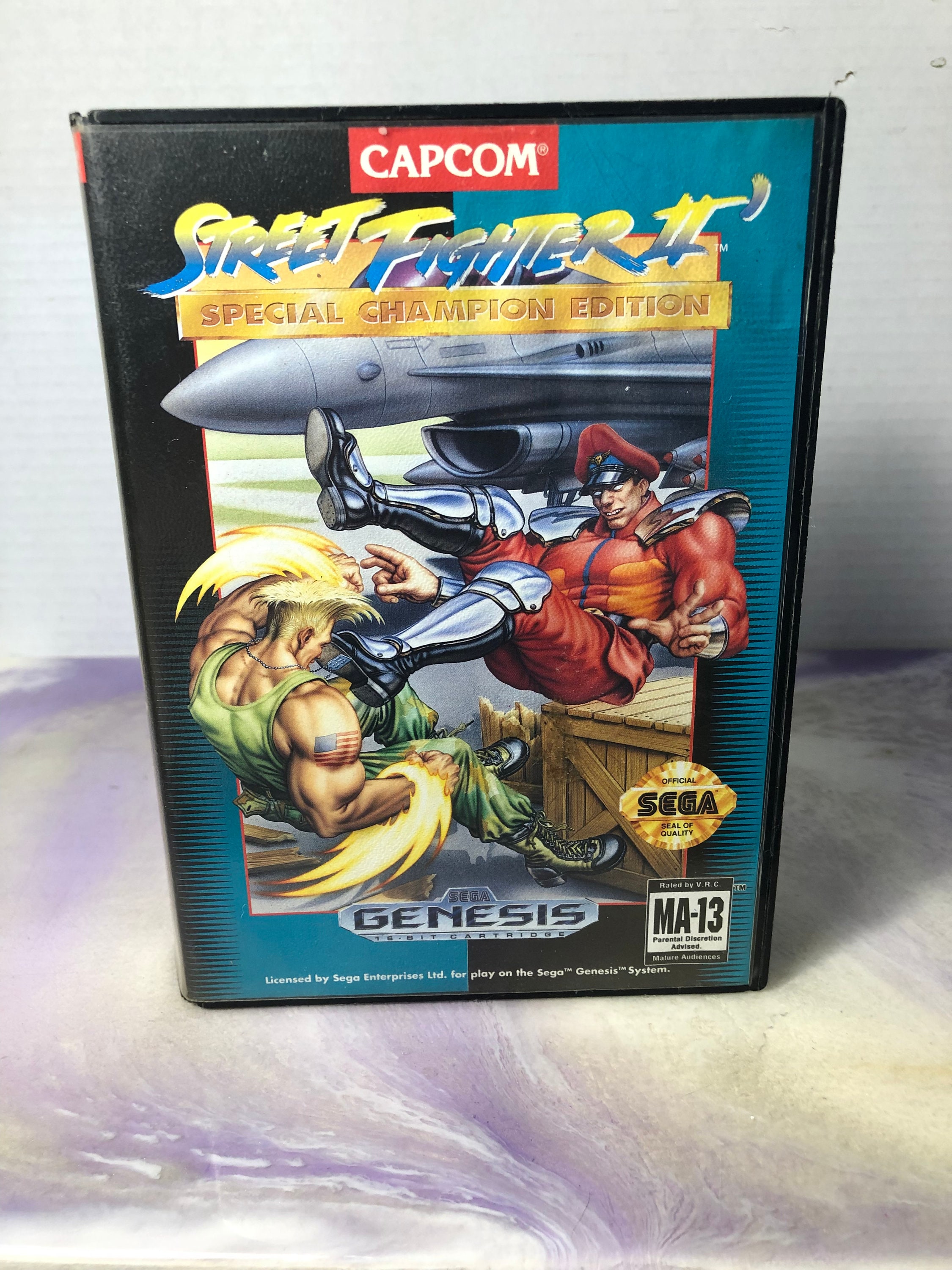 ストリートファイター2 セガジェネシス ヴィンテージ ストリートファイター 2 ゲーム - セガ ジェネシス用