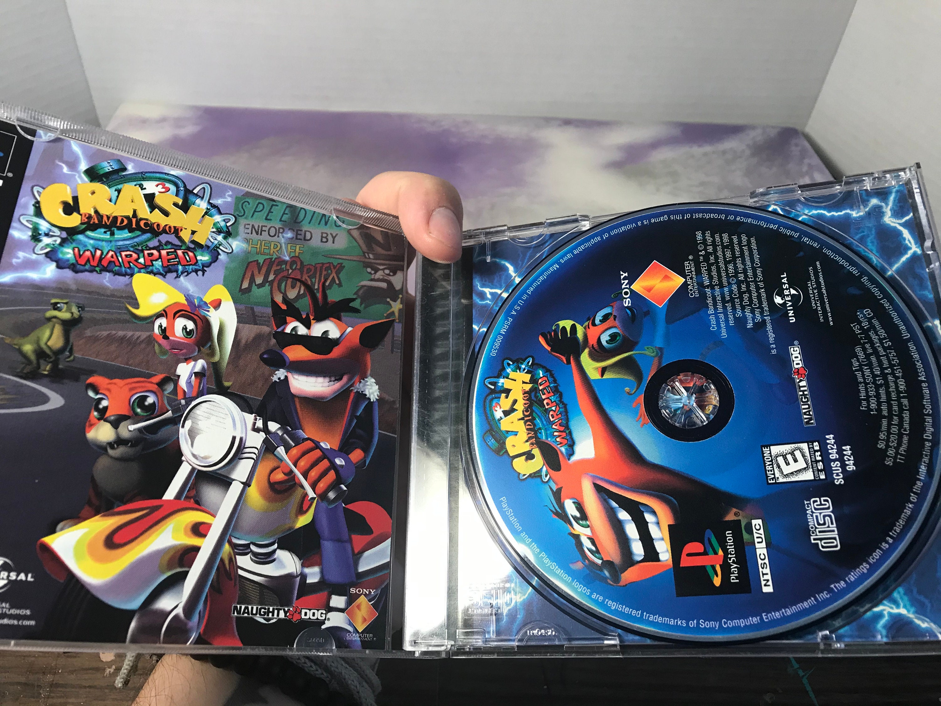 Crash Bandicoot – Sony PlayStation 1 – Retro Games Reproduction