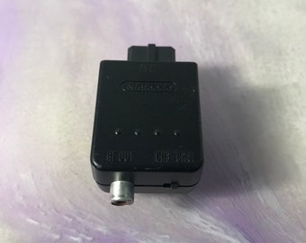 Vintage 90's Nintendo 64 RF Modulator Nintendo 64 N64 Accessory - Vintage N64 Nostalgia