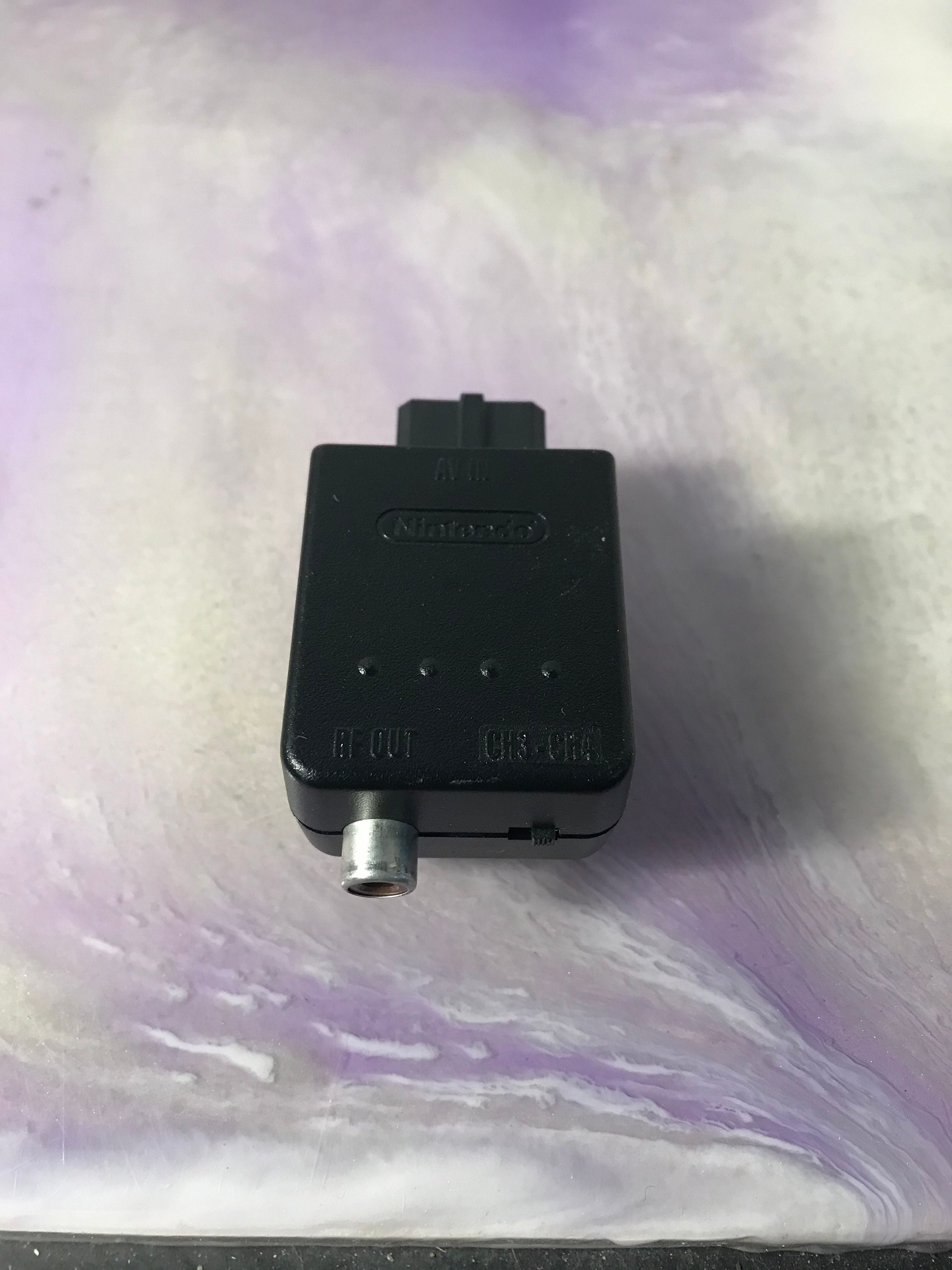 Vintage 90's Nintendo 64 RF Modulator Nintendo 64 N64 Accessory