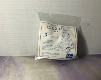 Vintage 1980's Garfield 4x4 PVC Figure Brand New Sealed! Nostalgia MCDONALD'S Vintage Happy Meal Toy Rare Nostalgia