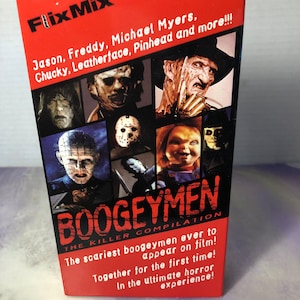 Vintage Boogeymen the Killer Compilation  VHS Movie Tape Video 1980&#39;s  Release Horror - Awesome Vintage Nostalgia